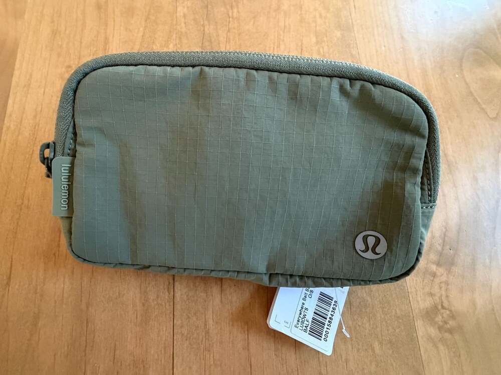 Lululemon Everywhere Belt Bag Mini Ripstop Balf Green